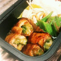 なんだッッ's cooksnap of when they made ゴーヤの肉巻き照り焼き風味.