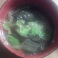 ちぃママ☆ミ's cooksnap of when they made 超簡単！！レタスと海苔のスープ.