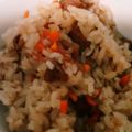 ジューシーフルーツ's cooksnap of when they made やきとり缶で＊炊き込みご飯.