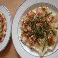 coing's cooksnap of when they made ○和風もちピザ○.