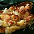 stw。's cooksnap of when they made お好み焼き☆ピザ.