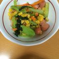 ラベンダー's cooksnap of when they made 朝ラク弁当おかず♪手作り冷凍小松菜コーン.