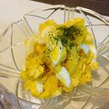 cozy7peki's cooksnap of when they made かぼちゃと卵のサラダ♫.