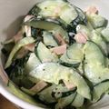 かり姉's cooksnap of when they made 胡瓜とハムのレモンマヨサラダ.