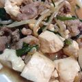 まッこスープ's cooksnap of when they made 簡単美味しい♪豆腐・にら・豚肉の中華炒め.