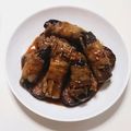 もこもこtrain's cooksnap of when they made ☆焼肉のタレ活用術☆なすの豚肉巻き☆.