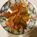 サニーココ's cooksnap of when they made 魚肉ソーセージでピリ辛おつまみ(^ー^).
