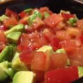 ぴよひこさん's cooksnap of when they made アボガド＆トマトの創作丼withチーズ！.