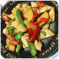 あおたんたん＊'s cooksnap of when they made 鶏むね肉のじゃがいも炒め.