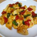 しばたらこ's cooksnap of when they made チキンとプチトマトのイタリアーン♪炒め.