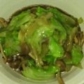 イノベータ's cooksnap of when they made レンジで簡単☆キャベツとしめじの香味だれ.