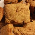 こぶた三姉妹の母's cooksnap of when they made 簡単！マクロビ風全粒粉スコーン.