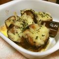 快くん's cooksnap of when they made 麺つゆ利用☆茄子のグラタン風.