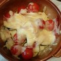 ちなっしん's cooksnap of when they made 夏の定番！子供大好き♪なすトマチーズ焼き.