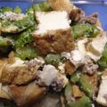 ももたんきっちん's cooksnap of when they made 厚揚げで簡単♪ゴーヤチャンプル.