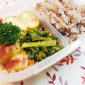 バカリャウ's cooksnap of when they made レンチンdeニラのコチジャン味噌和え.