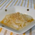 yasutonton's cooksnap of when they made シャキシャキッ♪赤毛瓜の酢の物.