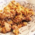 のらむーちょ's cooksnap of when they made 簡単！豚バラ、ネギチャーハン.