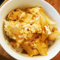 はっぴーふらわー's cooksnap of when they made 簡単♪誰でもできる！ふわとろ卵の親子丼☆.