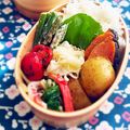 わがまま姫's cooksnap of when they made お弁当に♪あと一品、という時の水菜チン☆.