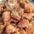 はらぺこウサギのママ's cooksnap of when they made 簡単！鶏むね肉とキャベツのオイスター炒め.