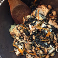 じゅんゆうママちゃん's cooksnap of when they made ◆。゜ひじきと厚揚げ炒め゜｡◆.