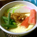 TapiokaSan's cooksnap of when they made 簡単～♥本格茶碗蒸し.