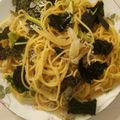 みゆりさと's cooksnap of when they made しらすとアスパラのパスタ.