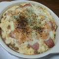 nontan0201's cooksnap of when they made 納豆豆腐パングラタン.