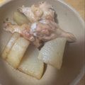 白いトラ's cooksnap of when they made 鶏手羽元と大根の煮物.