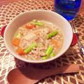 Shanechef's cooksnap of when they made 妊娠、授乳に！アスパラと押し麦のスープ.