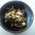 かい@go's cooksnap of when they made 舞茸と水菜のコーンバター炒め.