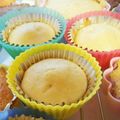 ひーちゃんちゃ's cooksnap of when they made ノンバター☆簡単マドレーヌ.