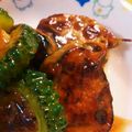 くまこ34's cooksnap of when they made レンコンの挽肉はさみ焼き　テリヤキソース.