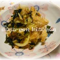 surirera's cooksnap of when they made ★キャベツと揚げのごま酢あえ★.