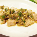 peanut32m's cooksnap of when they made 蒸し鶏のネギ塩だれ.