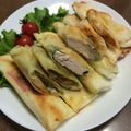 ままばなな1020's cooksnap of when they made 揚げないチーズ春巻き３種.