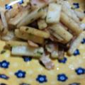 みゆみゆ６'s cooksnap of when they made おつまみにも♪長いもとベーコンの炒め物.