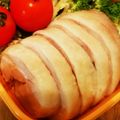 ふぁに's cooksnap of when they made ＊レンジで簡単＊塩ヨーグルトで鶏ハム.