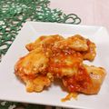 赤い電話's cooksnap of when they made 揚げない！とりチリ☆お弁当にも.