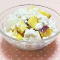 まあまま☆0403's cooksnap of when they made ヘルシー♡さつま芋と梨のカッテージサラダ.