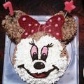 ふくろうのフクちゃん's cooksnap of when they made 誕生日に♡ミニーちゃんケーキ.