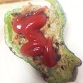 asuasu51's cooksnap of when they made 肉汁たっぷり！ピーマンの肉詰め(^^).