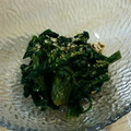 ぽ（・囚・）ん's cooksnap of when they made 簡単！ほうれん草のきな粉ごま和え.