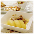ババガレイ's cooksnap of when they made 極旨だし◆豚と大根のほっこり煮♪.
