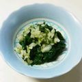 taako1552's cooksnap of when they made ほうれん草のおひたし♪塩大葉玉ねぎ乗せ～.