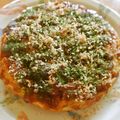 Rerenan's cooksnap of when they made たまねぎのお好み焼き.