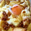 なつみかん✩'s cooksnap of when they made 朝から幸せ♡キムチ納豆トースト*アレンジ.