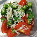 クックEK8HDB☆'s cooksnap of when they made 簡単！オクラとトマトとじゃこのおひたし！.