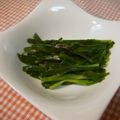 yasutonton's cooksnap of when they made レンジで簡単♪ニラのアジアンおひたし.
